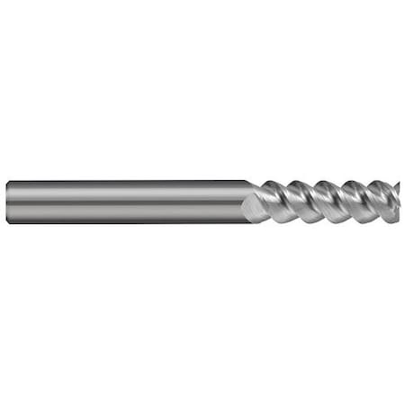 Harvey Tool 0.1562in (5/32) Cutter DIA x 0.4690in L of Cut Carbide 60Deg. Helix Square End Mill, 3 Flutes 745310