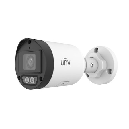 Uniview UNV 8MP Dual Light Fixed Mini Bullet, 2.8mm, Built-in Mic, No UMD IPC2128LB-ADF28K-DL
