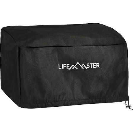 Lifemaster Grill Cover, Waterproof PU, Snug Fit, Easy Clean, for 23x16x13 Inch Tabletop Grills LMGRCOVER