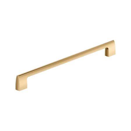 Amerock Riva 12-5/8 inch 320mm Center-to-Center Champagne Bronze Cabinet Pull BP55492CZ