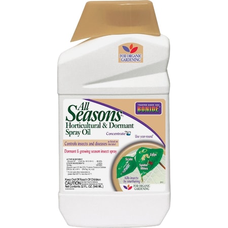 Bonide Products All Seasons 32 Oz. Concentrate Dormant Horticultural Oil 2116