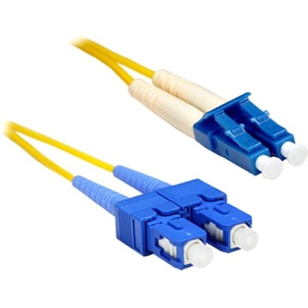 Enet 25M Sc/Lc Duplex Single-Mode 9/125 Os1 Or Better Yellow Fiber SCLC-SM-25M-ENC
