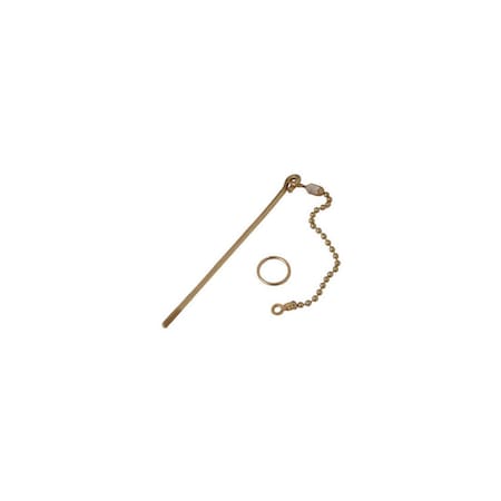 Master Plumber Brass Toilet Tank Lift Wire/Chain 224-113