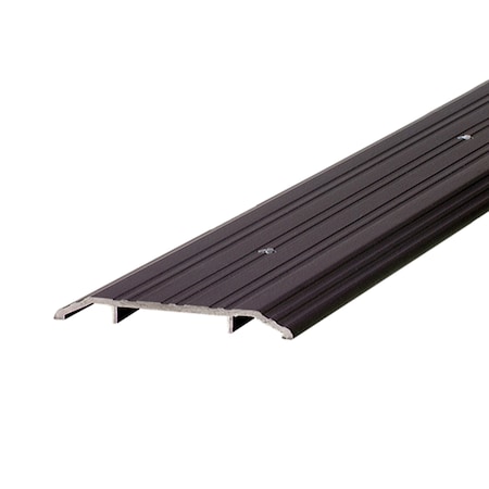 M-D Building Products 5 in. x 1/2 in. x 72 in. Bronze Aluminum Commercial Flat-Profile Threshold 68353