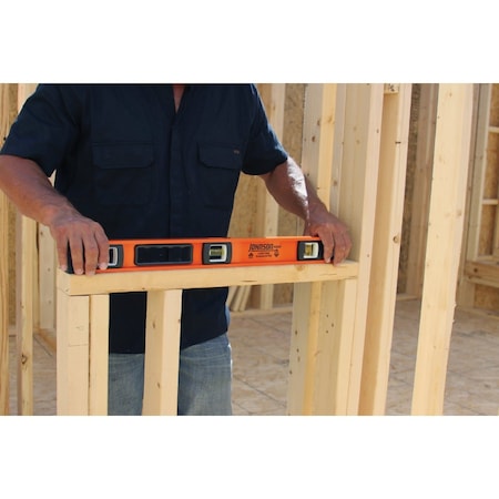 Johnson Level 24'' Heavy-Duty Aluminum I-Beam Level 1253-2400