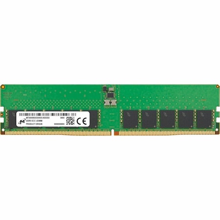 Micron DDR5 ECC UDIMM 32GB 2RX8 5600 CL46 16GBIT MTC20C2085S1EC56BR