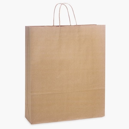 Nashville Wraps 100% Recycled Kraft Paper Bags, Queen 16x6x19", 200PK RKBQ