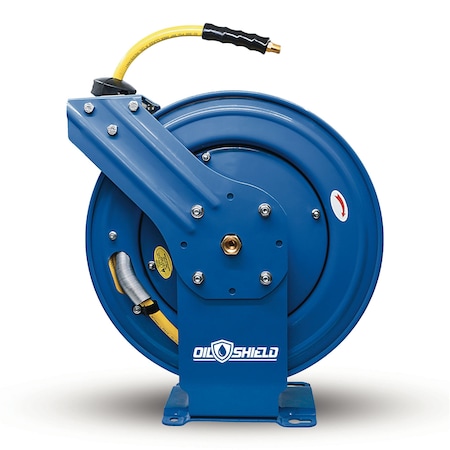 Oilshield OilShield Rubber Air Hose Reel Dual Arm Assembly 3/8" x 100' OSRDA38100