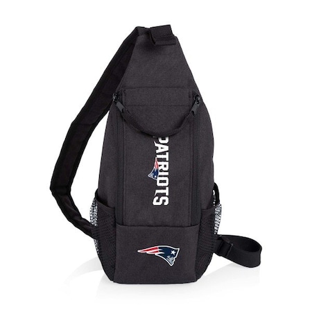 Picnic Time Family Of Brands New England Patriots - Strider Cooler Sling Bag, (Black) 759-00-179-194-2