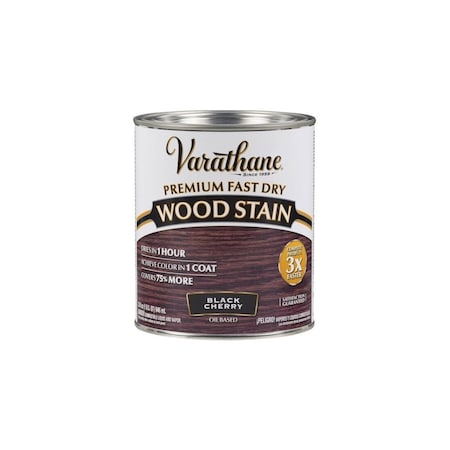 Rust-Oleum Varathane Black Cherry Fast Dry Wood Stain, 2PK 262009