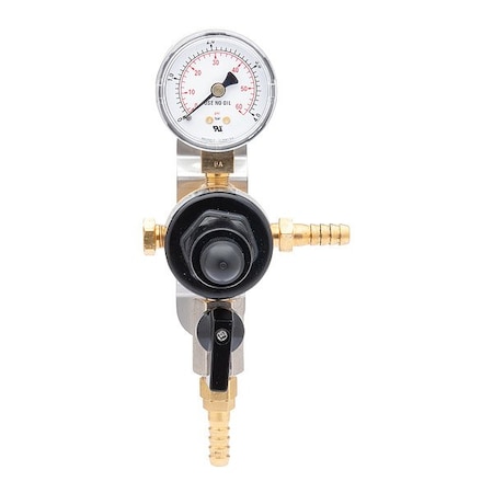 Harris Beverage Gas Regulator, 50 psig 3005223