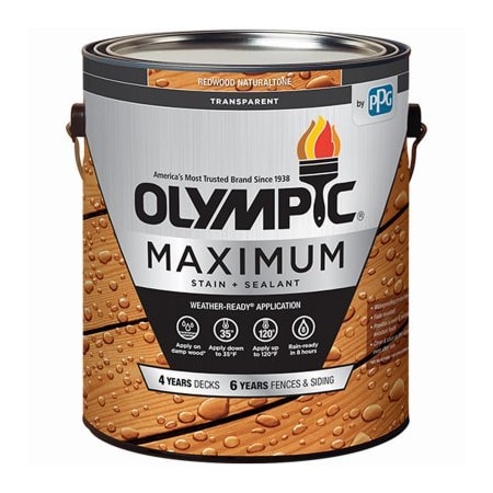 Olympic/Ppg Architectural Fin GAL RED WD WTR Sealer 56504A/01