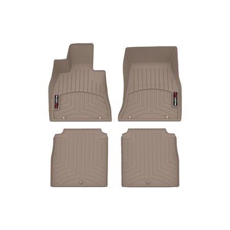 Weathertech Tan, Front and Rear Floorliners 451659-1-3