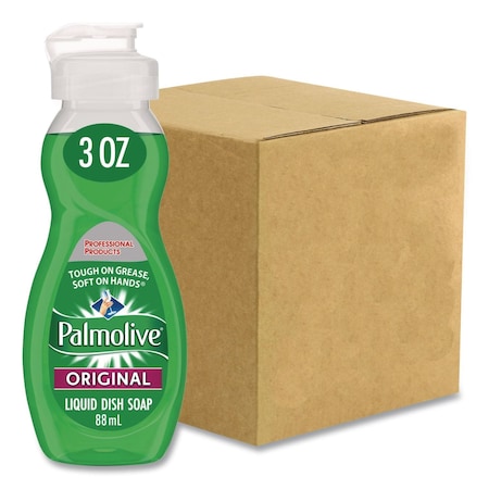 Palmolive Dishwashing Liquid, Original Scent, 3oz Bottle, PK72 01417