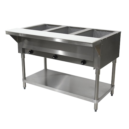 Advance Tabco Hot Food Table natural gas 47-1/8 in.W x 30-5/8 in.D x 34-3/8 in.H HF-3G-NAT
