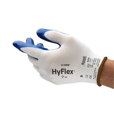 Ansell Nitrile Coated Gloves, 7 12 PK 205622