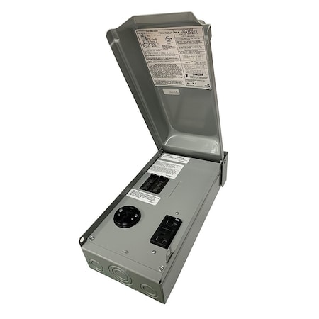 Ap Products RV POWER OUTLET 120/240V, 20A GFCI + 30A W/BREAKERS U041C010P