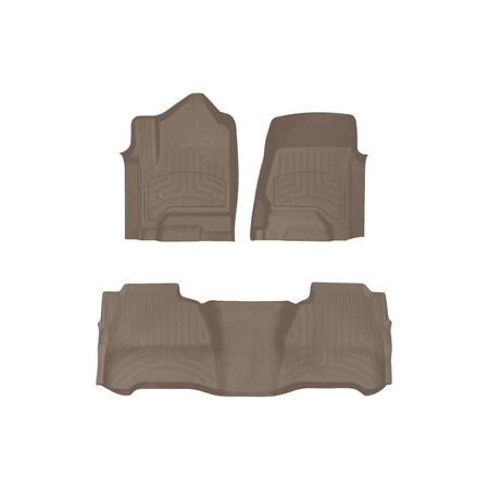 Weathertech Tan, Front and Rear FloorLiner HP 456071IM-455424IM