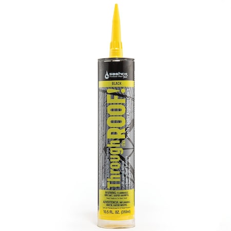 Through The Roof 10.5 Oz. Black Ultra-Elastic Sealant 14060