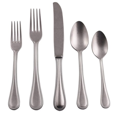 Mepra Perla Pewter Flatware  Set - 20 Pcs. 107622020P