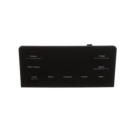 Ge CONTROL DISPLAY ASM BLACK SLAT WR55X35749