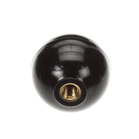 Doughxpress Ball Knob with Threaded Insert, Black 62561