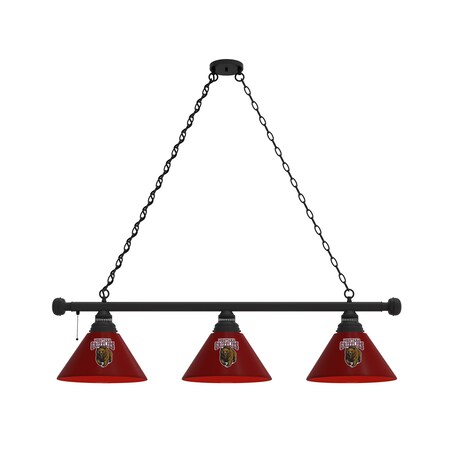 Holland Bar Stool Co Montana 3 Shade Billiard Light, Black Fixture BL3BKMontUn