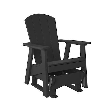 Polybird 2' CHAIR GLIDER.   BLACK POLYBIRD P30