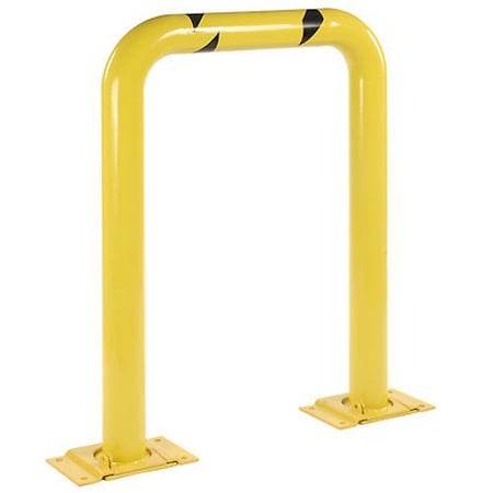 Global Industrial Removable Steel Machinery Rack Guard 24inH X 48in L 238807