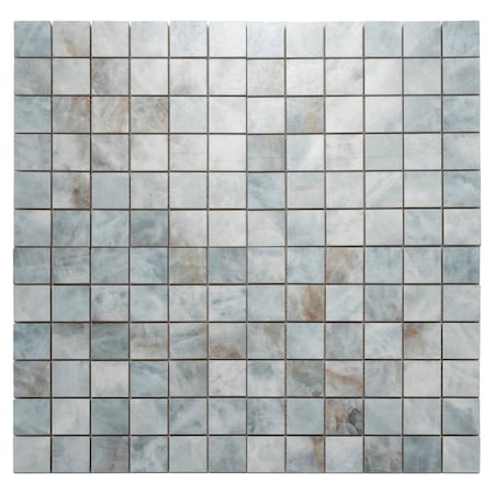 Apollo Tile 12x12 in. Lappato Frosted Sky Blue Porcelain Square Wall and Floor Tile 4.84 sq ft/case, 5PK IMP88CRSBUMOS