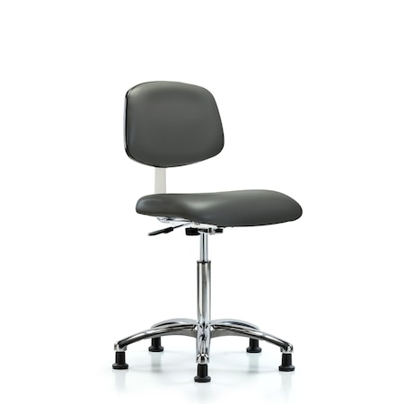 Blue Ridge Ergonomics Vinyl Clean Room Chair BR-CLR-VMBCH-CR-NF-RG-8823