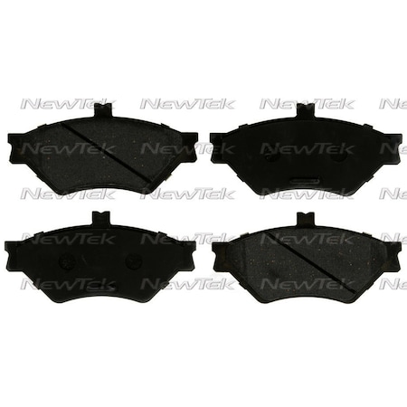 Newtek Automotive Usa Newtek Velocity Plus Economy Semi-Metallic w/Shim Disc Pads SMD659