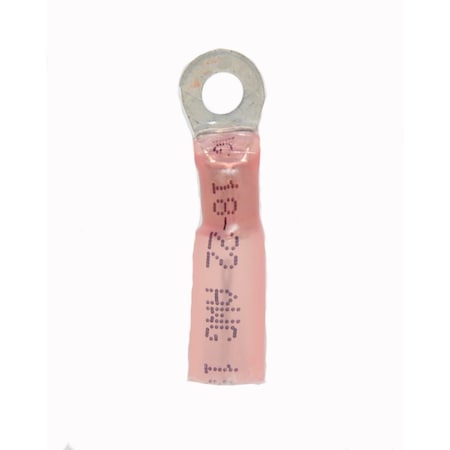 Hillsdale Terminal Ring Terminal, #6 Stud Size, 18 AWG, 250 PK 70020