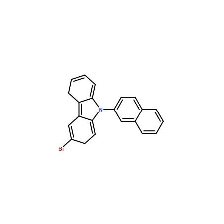 Ak Scientific 3-Bromo-9-(2-naphthyl)carbazole (25g), CAS 934545-80-9 6004AL-25g