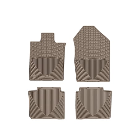 Weathertech Tan, Front and Rear All Weather Floor Mats W234TN-W256TN