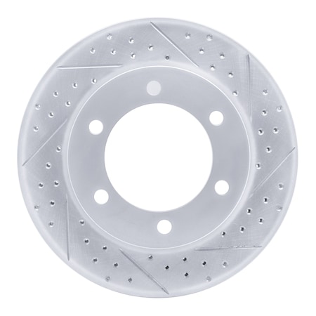 Dynamic Friction Co DFC Geoperformance Rotor - Drilled and Slotted 830-76121R