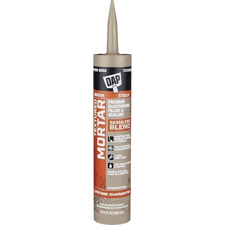 Dap Filler and Sealant, Beige, Paste, 10.1 fl-oz Cartridge 7079810081