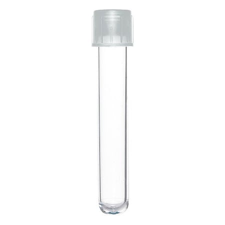 Zoro Select Test Tube, 0.47 in Dia, Colorless, PK500 T9010