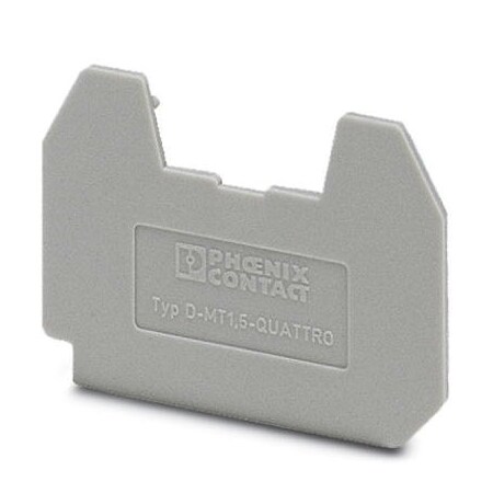 Phoenix Contact D-MT 1 5-QUATTRO End cover length: 33.6 3002982