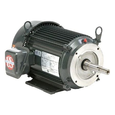 U.S. Motors Motor, Rigid Base; C-Face, 145JP FL31