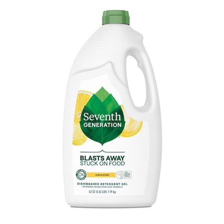 Seventh Generation Lemon Scent Gel Dishwasher Detergent 42 oz 62714262