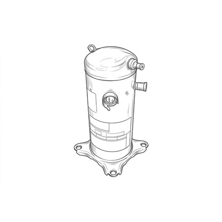 York Scroll Compressor 230v 3ph S1-015-05459-004