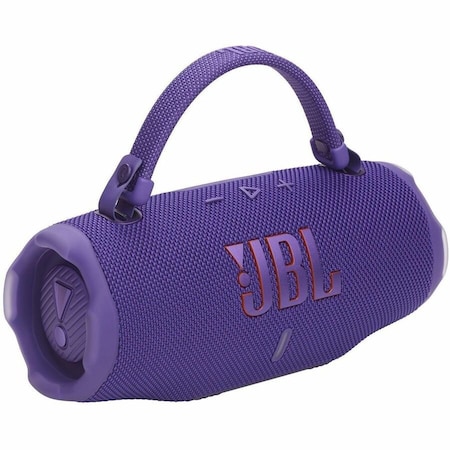 Jbl Charge 6 Portable Bluetooth Speaker System - 45 W RMS - Purple JBLCHARGE6PURAM