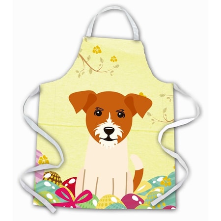 Carolines Treasures Easter Eggs Jack Russell Terrier Apron BB6108APRON