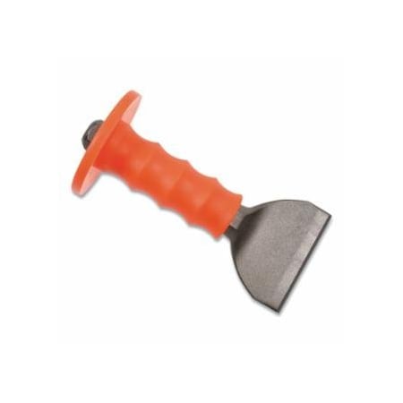 Mayhew Mason's Chisels with Guard, 3-1/2 in, 7.5 in L, Shot-Blasted Finish 479-35105