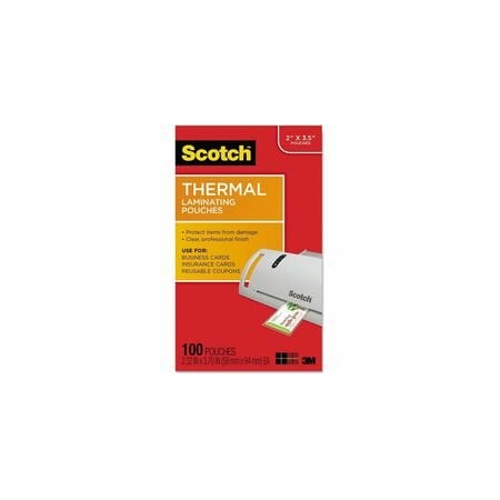 Scotch Pouch, Thermal, 5mm, Clear, PK100 TP5851100