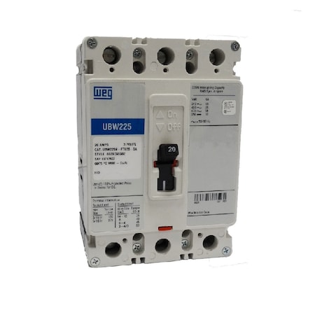 Ubw225NFtu503A Weg Circuit Breaker Ubw225NFtu503A