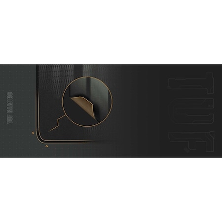 Asus TUF Gaming P1 Gaming Mouse Pad - 0.08" x 14.17" x 10.24" Dimension - Rubber - Water Resistant - 1 Pack NC15TUFGAMINGP1DSHI