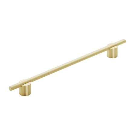 Amerock Transcendent 10-1/16 in 256 mm Center-to-Center Matte Gold Cabinet Pull BP7414256MGMG
