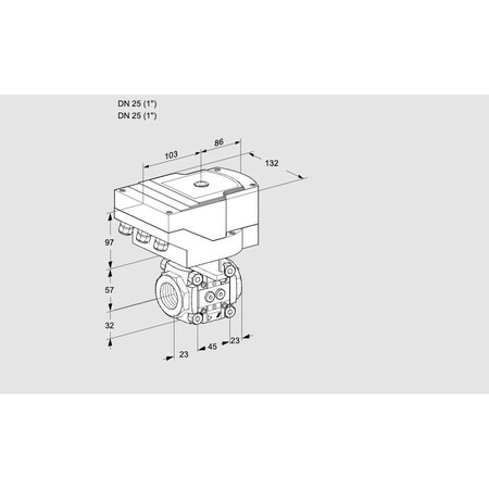 Honeywell Kromschroder IFC125/25R05-08PPPP/20-30W3E-I KS88303338